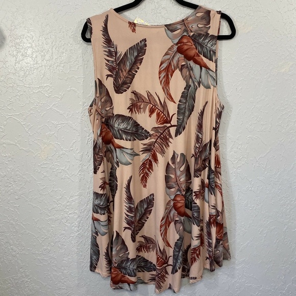 Lara Fashion Sleeveless Swing Dress Pockets - Picture 5 of 8